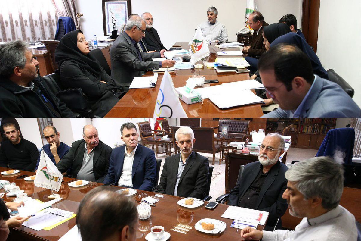 نشست مسئولان کمیته ملی المپیک با فدراسیون‌های دوومیدانی و قایقرانی برگزار شد