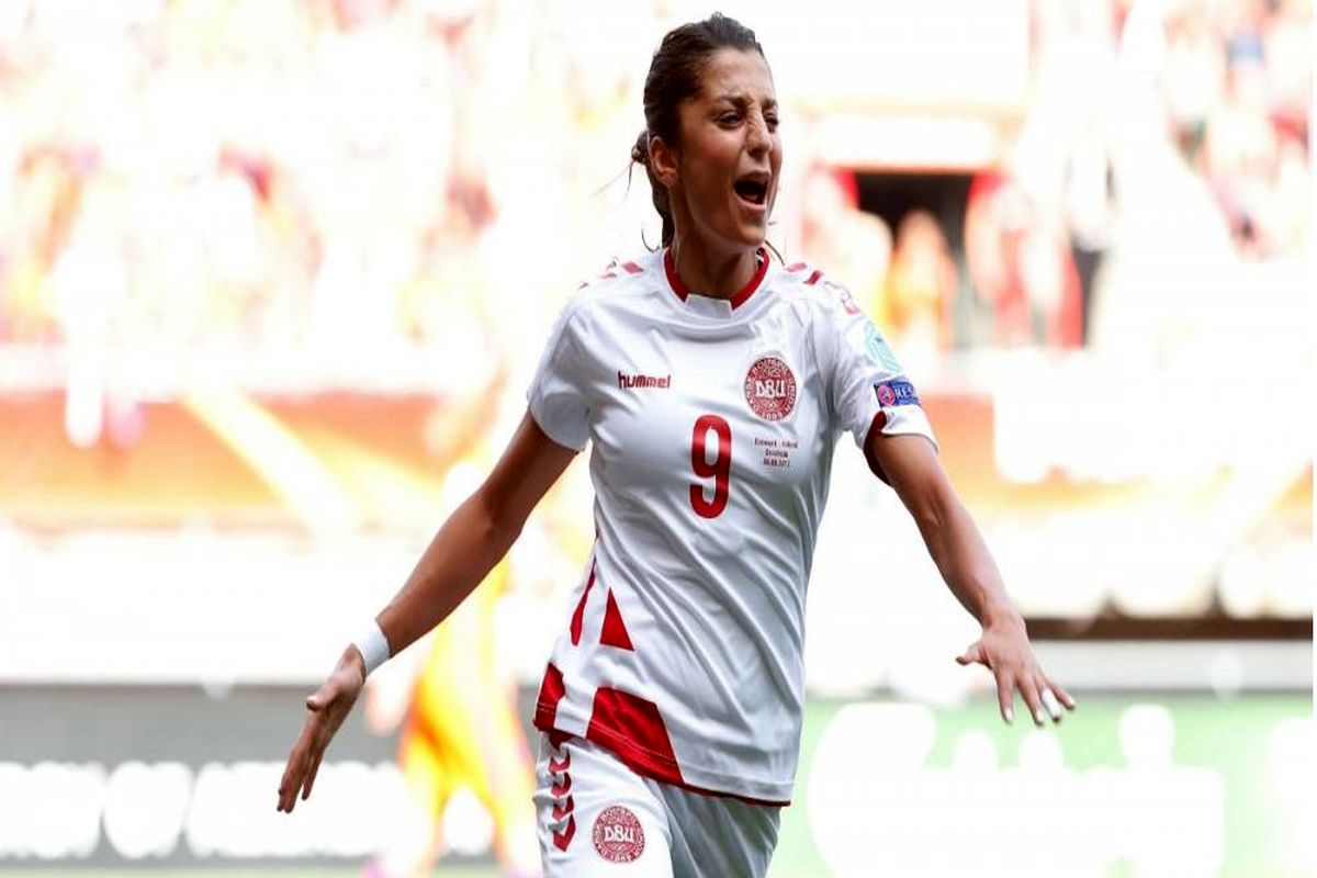 نادیا از چنگ طالبان گریخت و ستاره فوتبال دانمارک شد