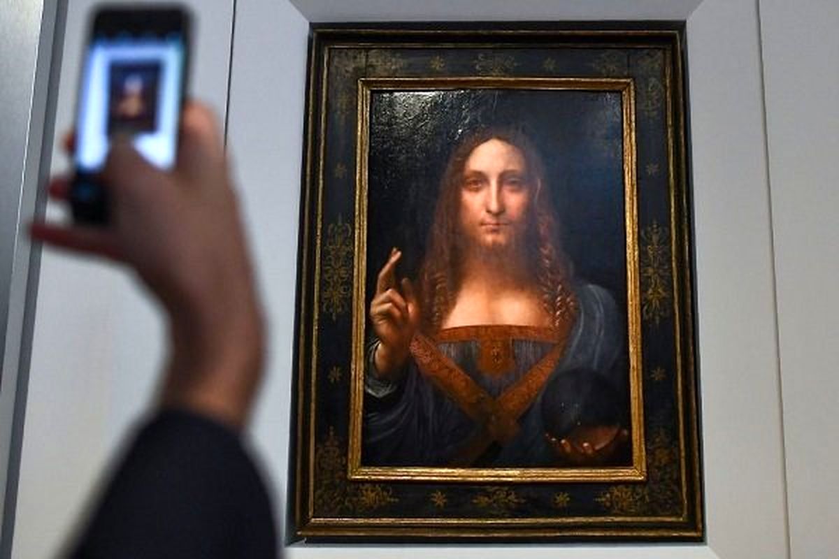 گران‌ترین اثر هنری تاریخ به لئوناردو تعلق گرفت