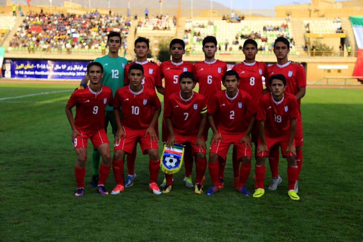 اردوی تیم ملی فوتبال زیر ۱۶ سال برگزار می‌شود