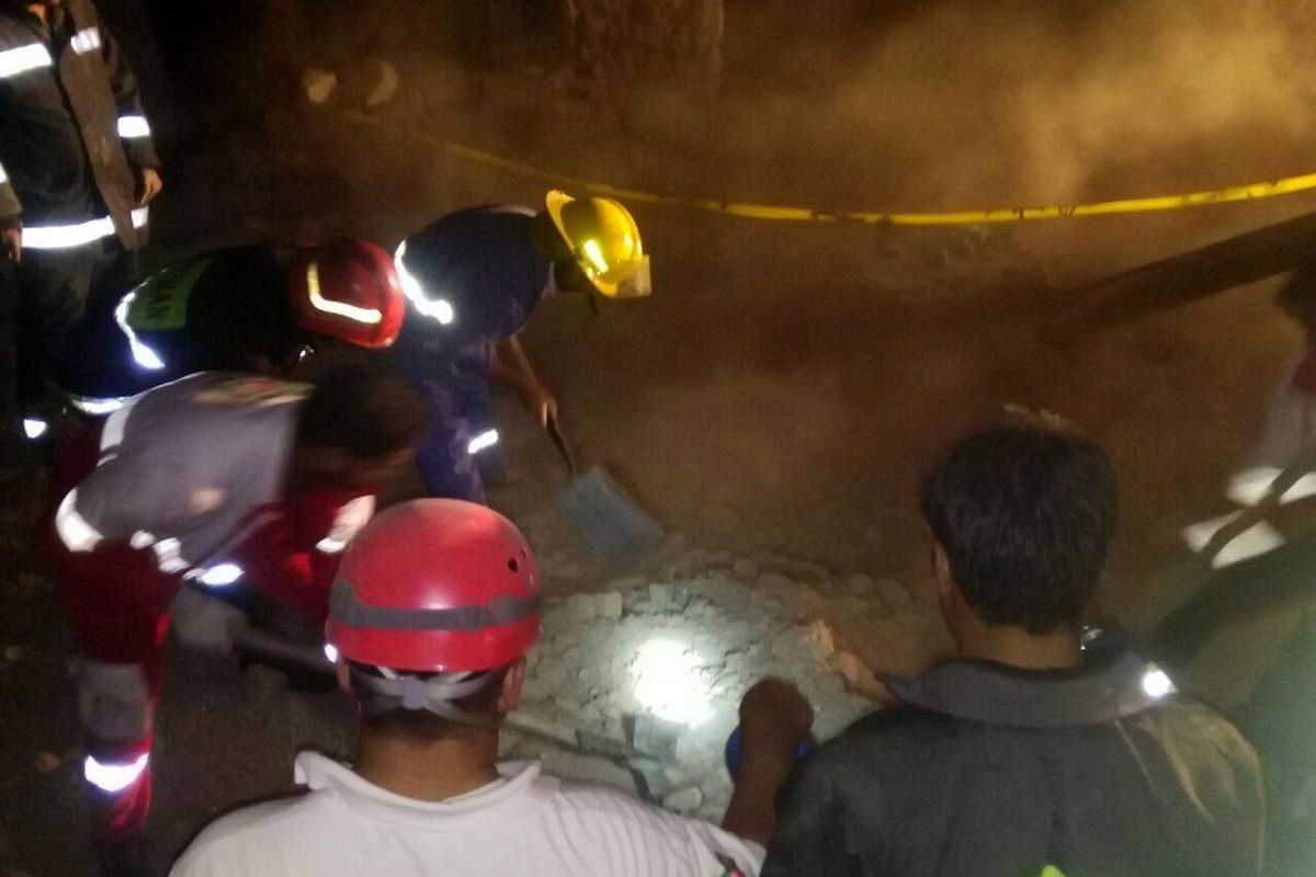 چهار کشته براثر ریزش آوار در زاهدان