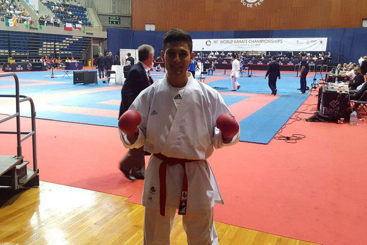 اولین مدال طلای ایران در کاراته قهرمانی جهان به ورزشکار تکابی رسید