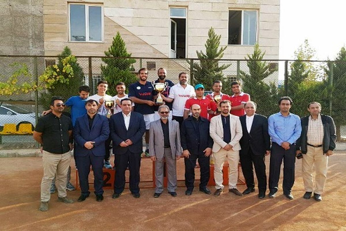 وینیدیت تهران فاتح تنیس لیگ یک کشور