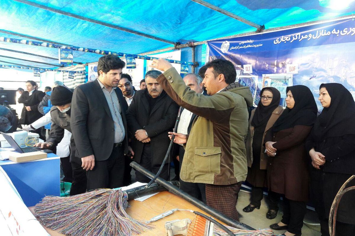 افتتاح پروژه اتصال فیبرنوری به منازل