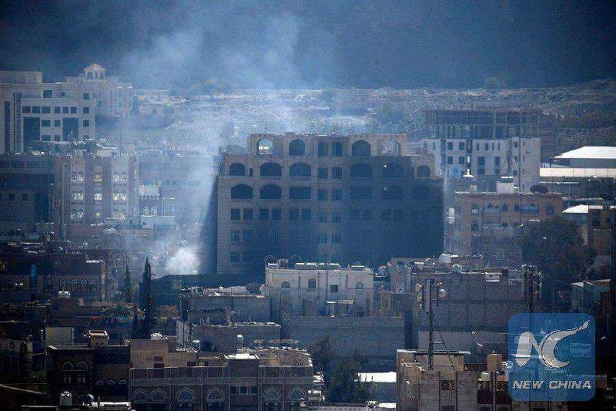 آتش‌سوزی سفارت ایران در صنعا