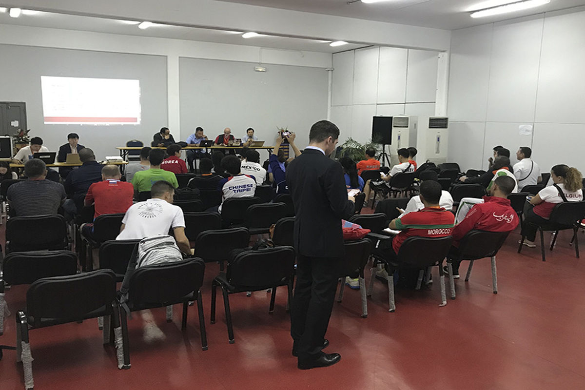 قرعه‌کشی جام‌جهانی تکواندو انجام شد