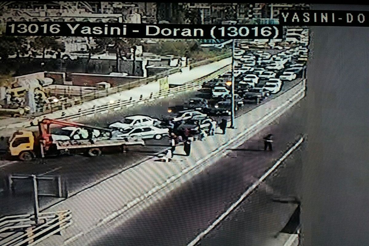 وضعیت ترافیکی تهران در روز سیزده بدر / ببینید