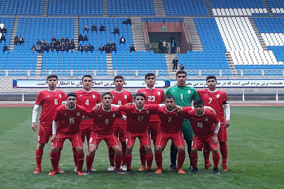 جشنواره گل تیم ملی نوجوانان ایران برابر منتخب نوجوانان استان خراسان رضوی