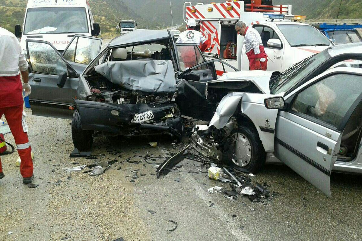 دو سانحه رانندگی در بزرگراه شهید کسایی تبریز ۷ مصدوم برجای گذاشت