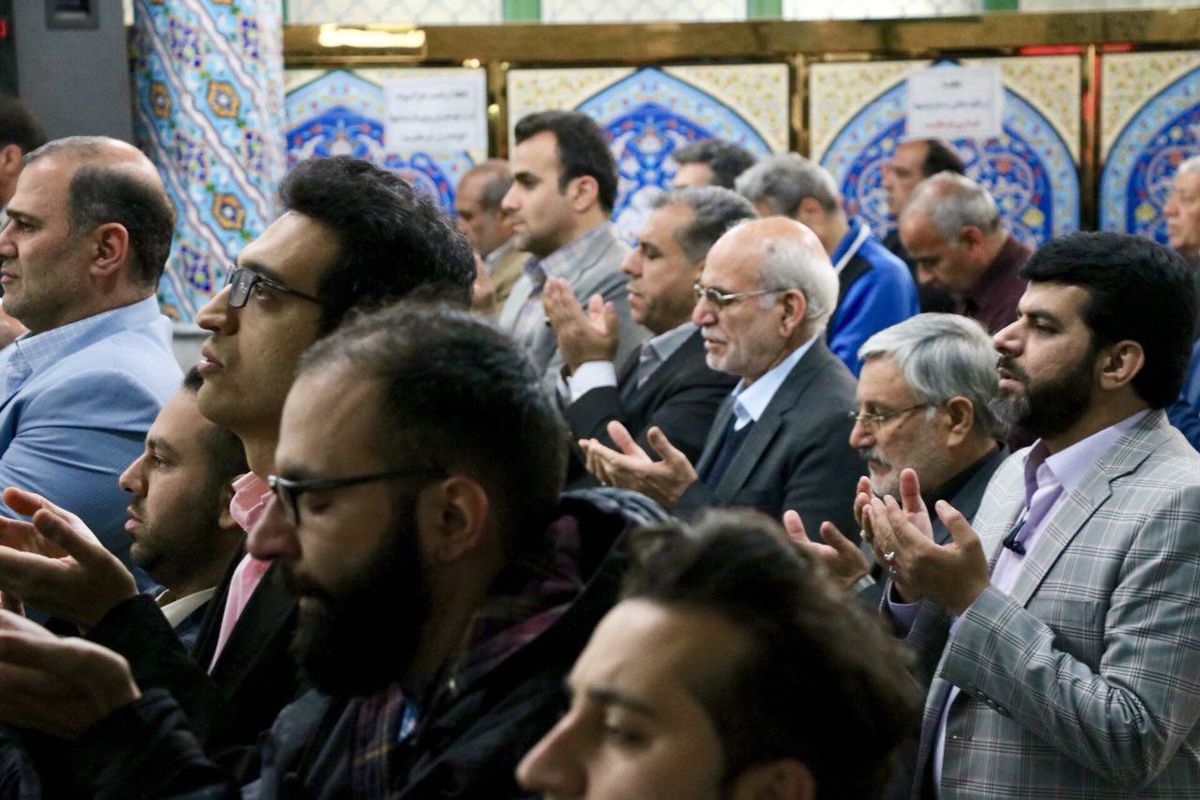 دیدار مردمی استاندار بامردم شهرری در مسجد جامع ارشاد