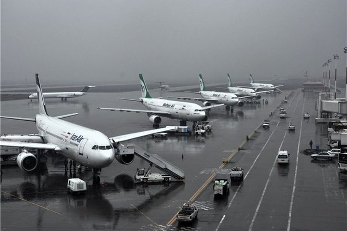 پروازهای فرودگاه امام خمینی(ره) به حال عادی بازگشت