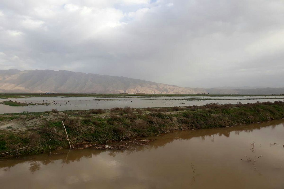 مسدود شدن جاده های روستایی  در ۹ روستای پلدختربه دلیل وقوع سیلاب