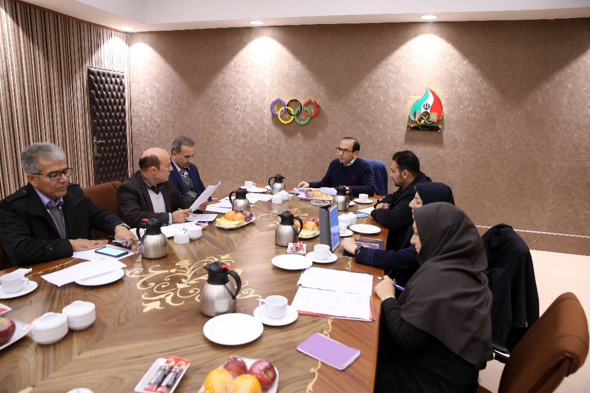 اعضای کمیسیون مدیریت و برنامه ریزی کمیته ملی المپیک تشکیل جلسه دادند
