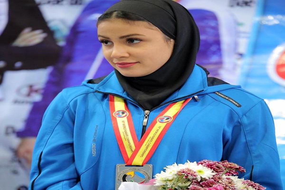 سارا بهمنیار از کسب مدال لیگ جهانی کاراته امارات بازماند