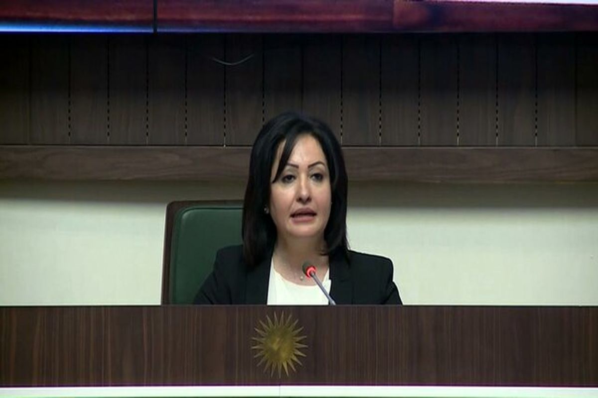 برای نخستین بار یک زن به عنوان سرپرست پارلمان کردستان عراق انتخاب شد