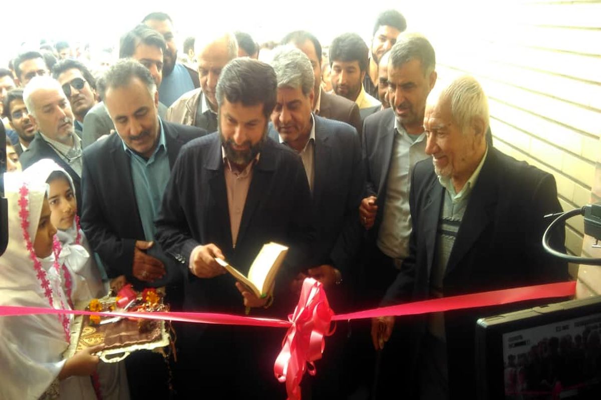 افتتاح چهل و چهارمین کتابخانه روستایی خوزستان در مربچه رامهرمز+ببینید