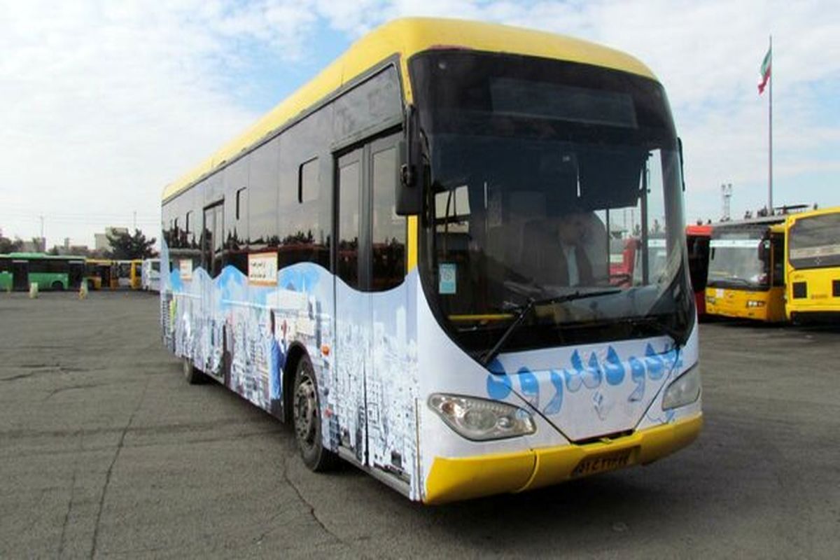 اتوبوس های تهران لباس نو می پوشند