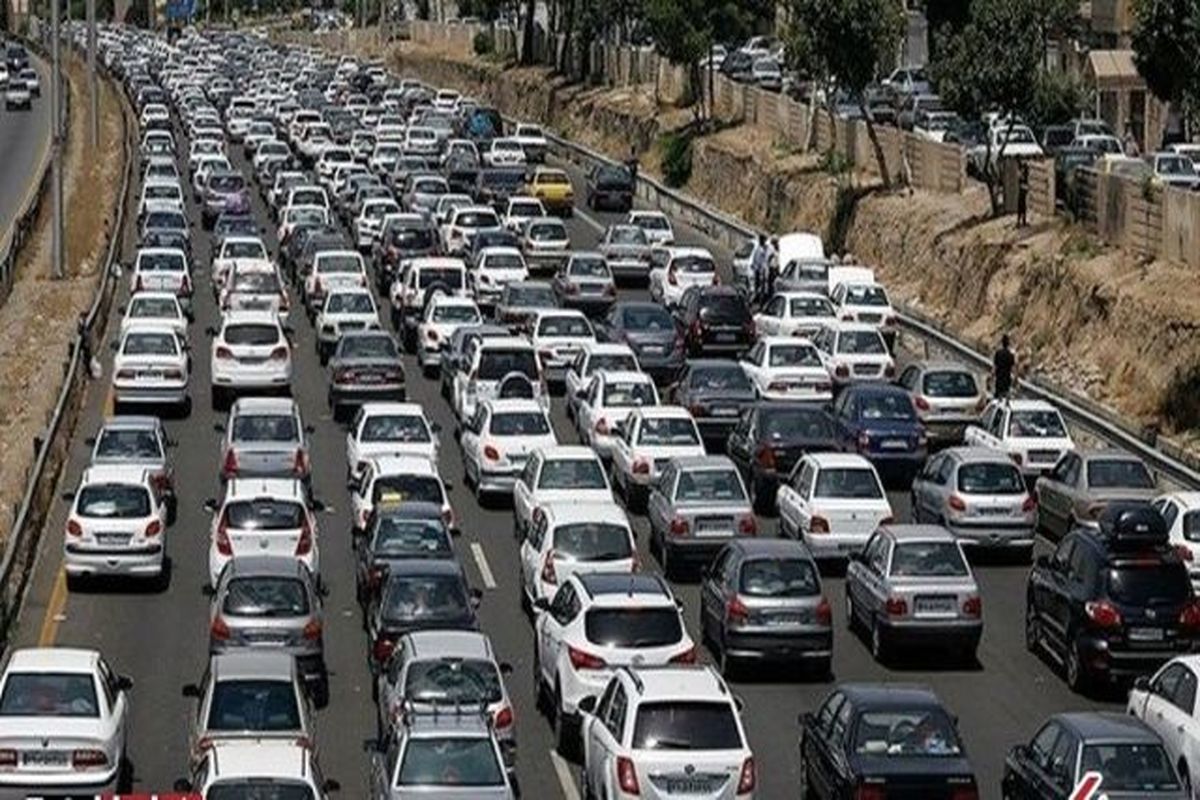 ترافیک سنگین در پل آزادگان تا بهشت زهرا، آزادراه قم و جاده قدیم