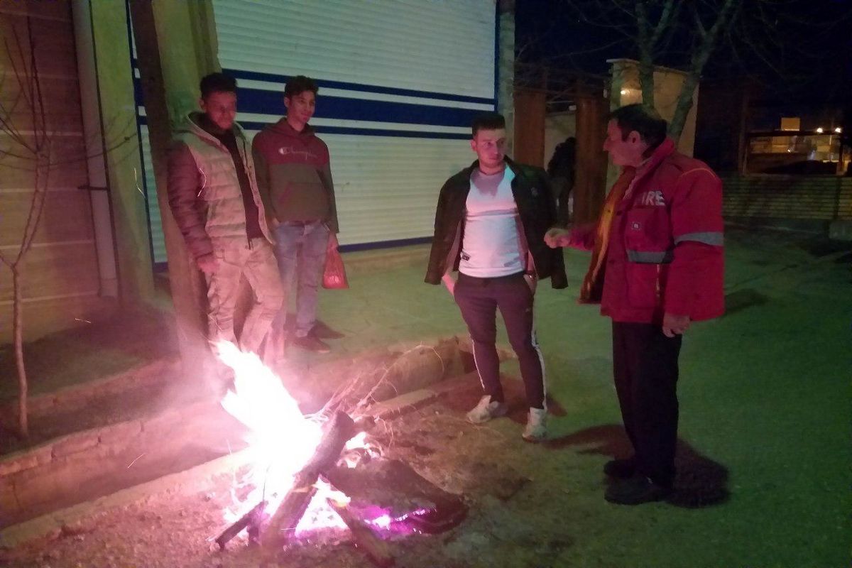 شبی  بدون بازداشت با ۴ مصدوم سرپایی در چهارشنبه سوری الیگودرز