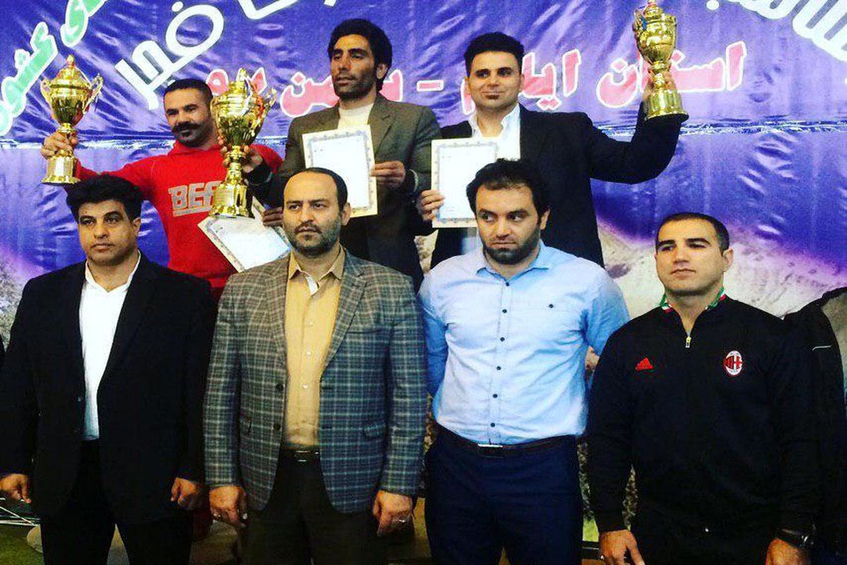 تیم پرس سینه کردستان در مسابقات قهرمانی کشور مقام سوم را بدست آورد