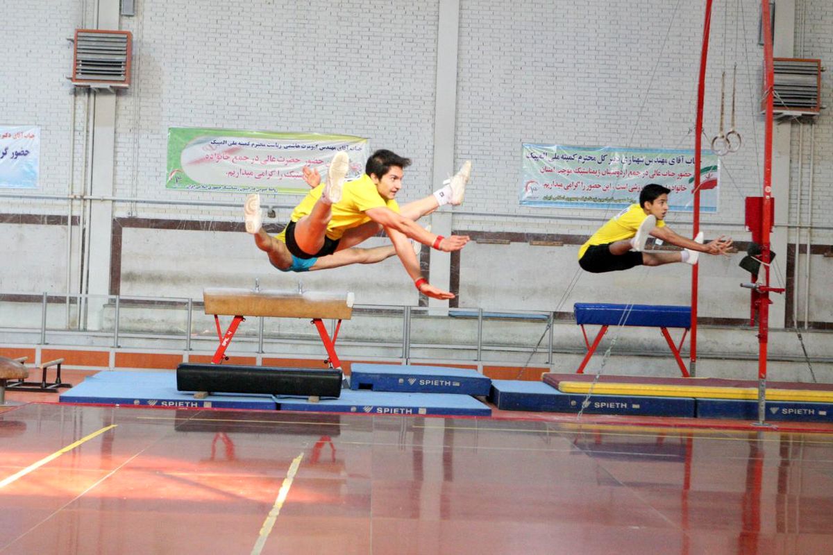 قهرمانی تیم تهران در مسابقات لیگ ژیمناستیک ریتمیک کشور
