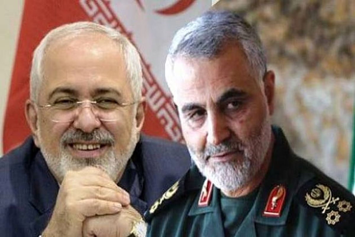 پوشیدن لباس رزم توسط سرداران ایرانی/ سخنان ترامپ، نمایش قدرت ظریف و سلیمانی