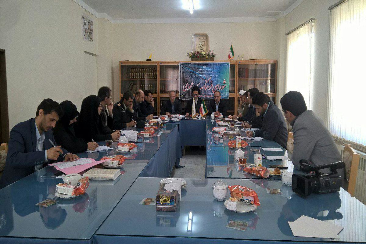 اولین جلسه شورای فرهنگ عمومی شهرستان خدابنده در سال ٩٧ برگزار شد