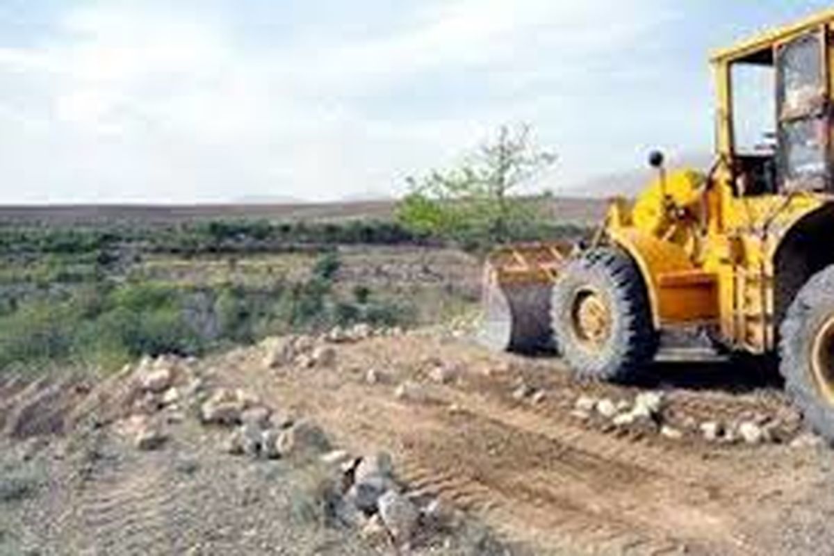 پیشگیری از تصرف ۶۵۲۵ متر مربع اراضی ملی شهرو  شهرستان بندرعباس