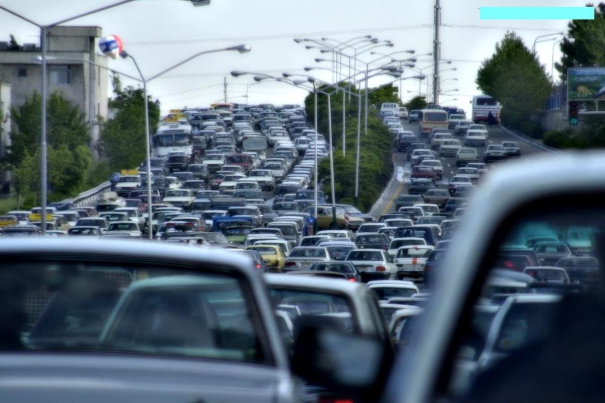 وضعیت ترافیک محورهای بزرگراهی در آخرین روز کاری هفته