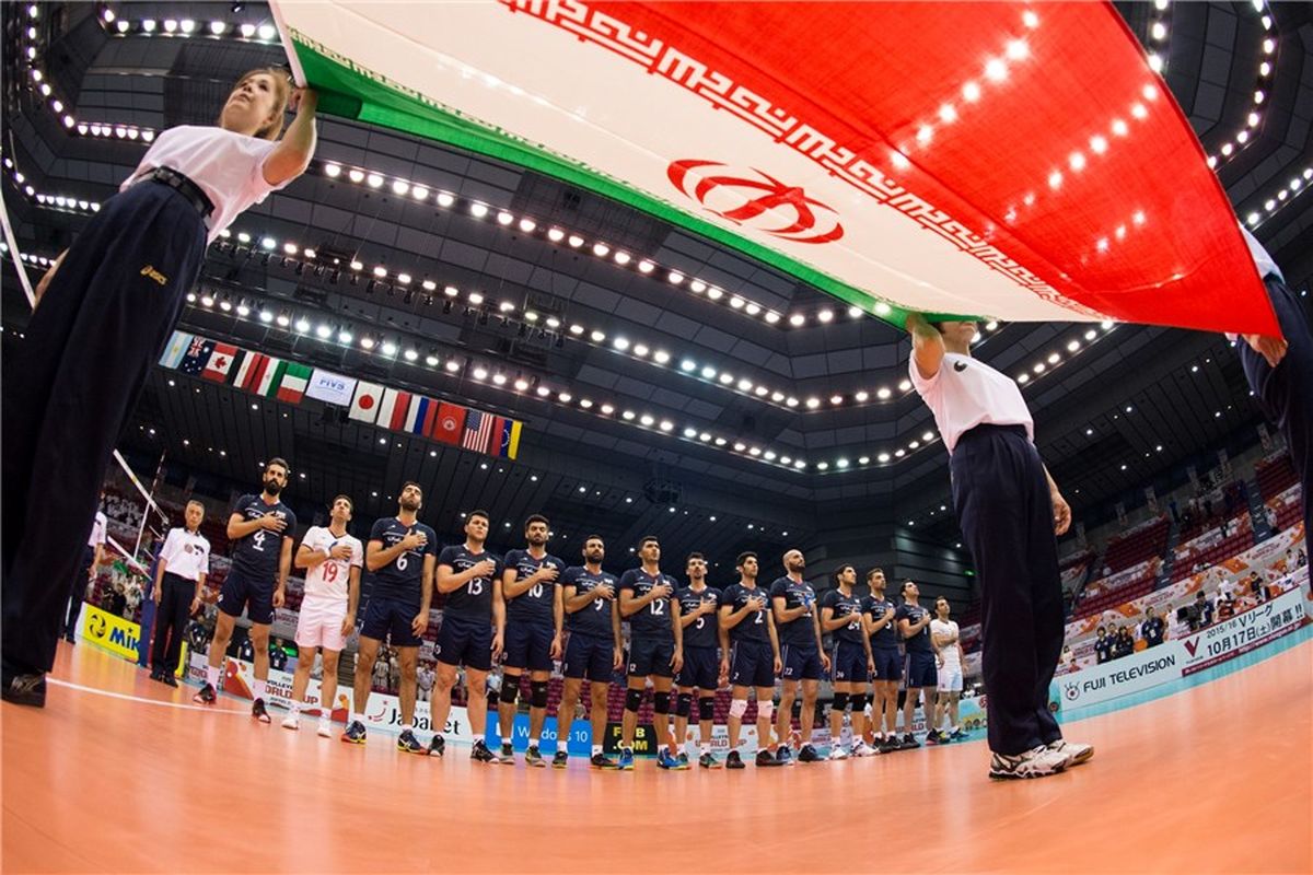 ملی پوشان والیبال ایران با دو تغییر راهی آمریکا شدند