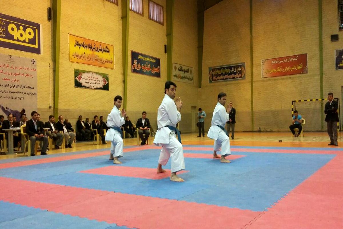 پایان رقابت ۱۰۰ کاراته‌کار خراسان رضوی