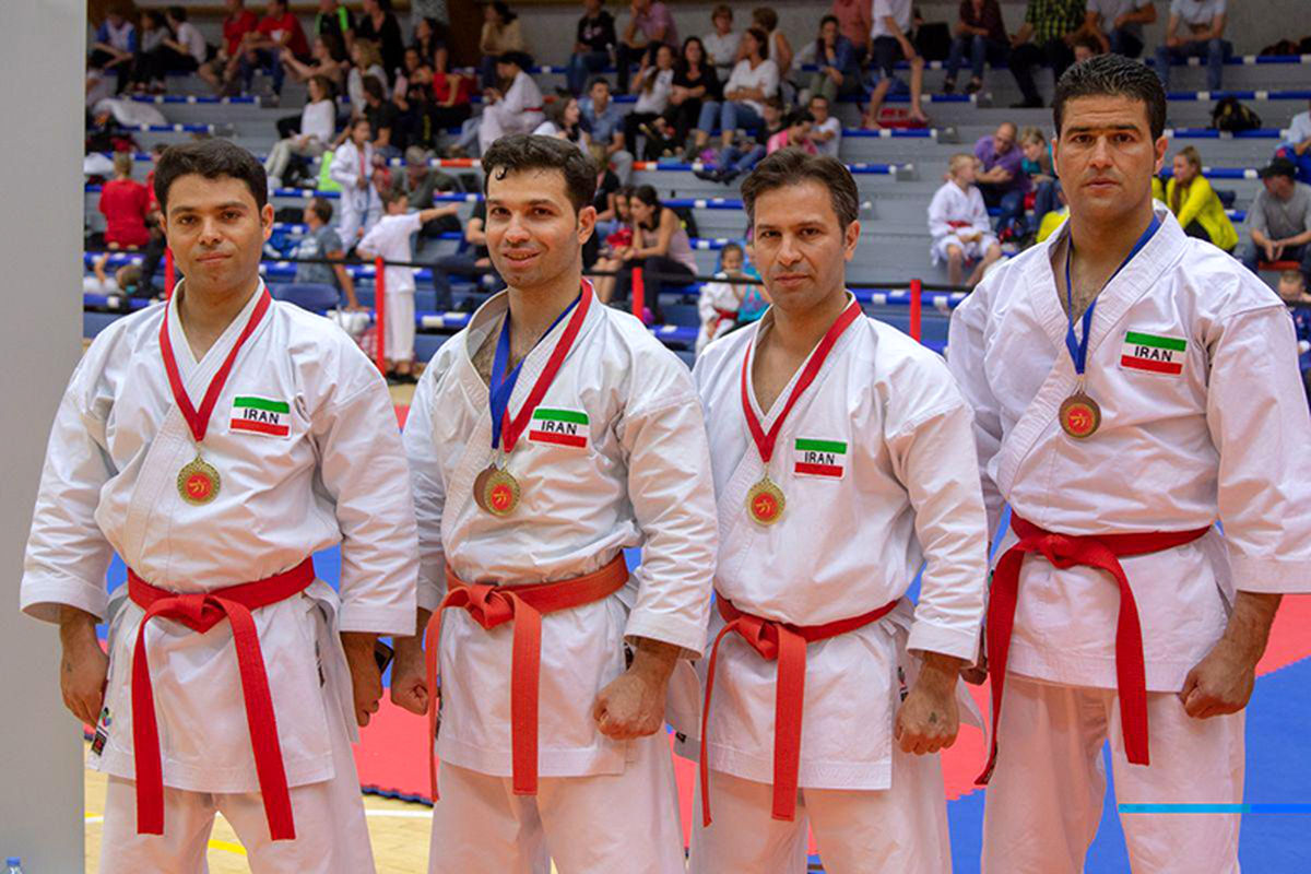 چهارمدال سهم کاراته  ایران در رقابت‌های بین المللی هلند