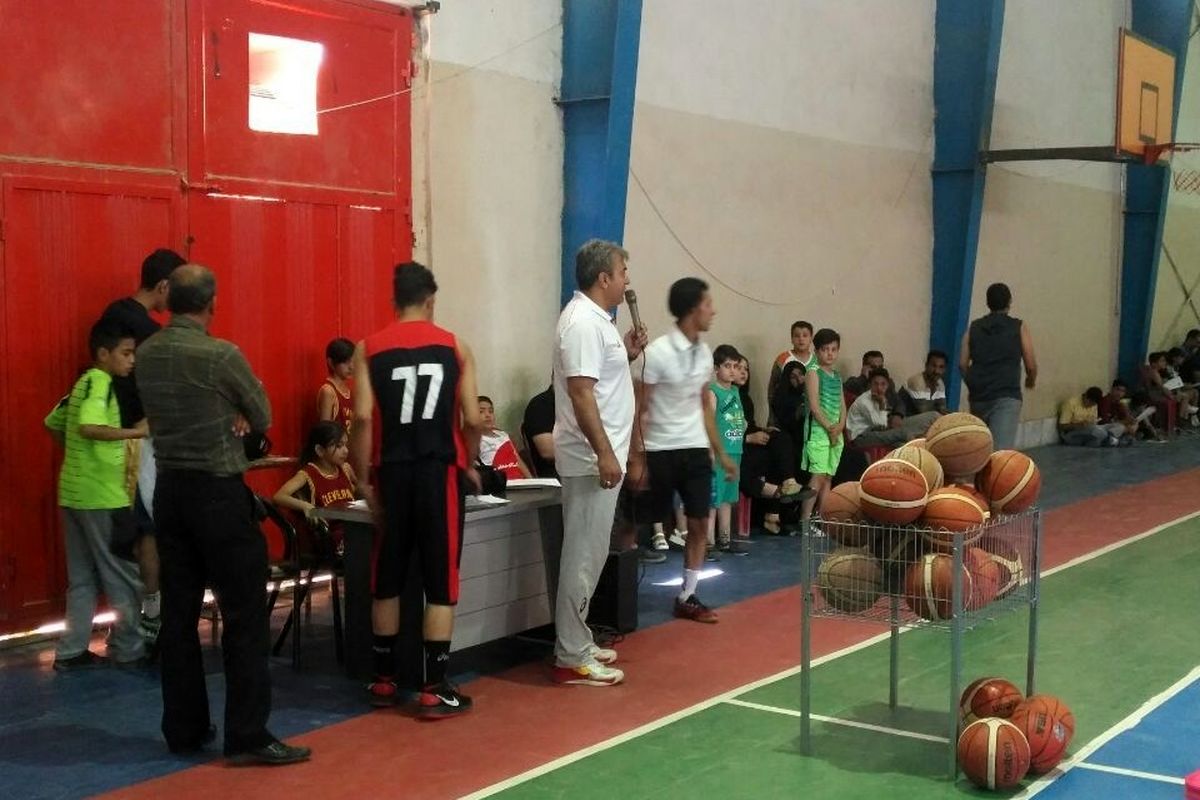 طرح استعدادیابی بسکتبال زیر نظر محمدرضا اسلامی بر گزار شد