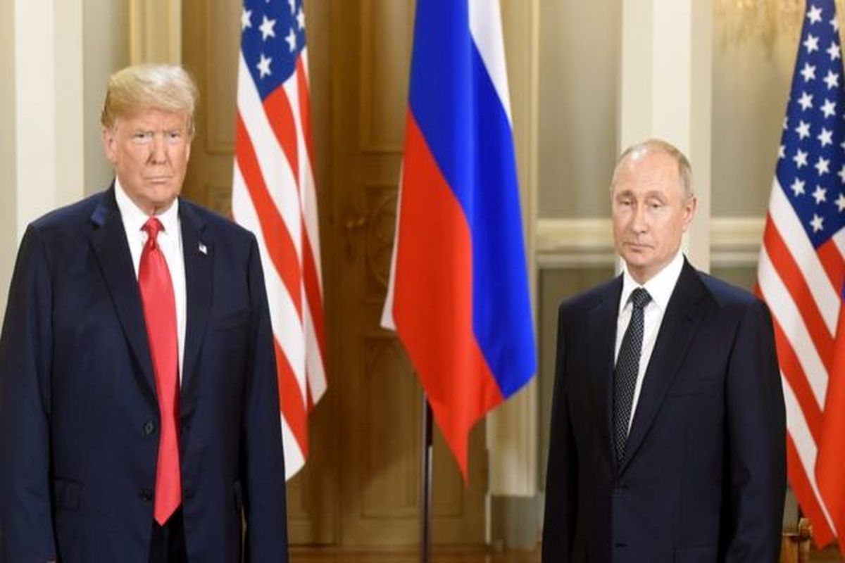 دیدار ترامپ و پوتین در هلسینکی آغاز شد/ترامپ: همکاری با روسیه چیز خوبی است