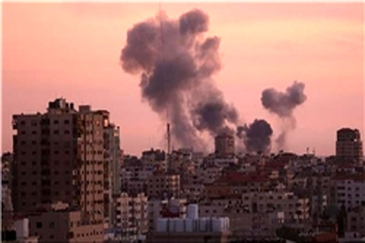 بمباران شدید غزه توسط جنگنده‌های رژیم صهیونیستی