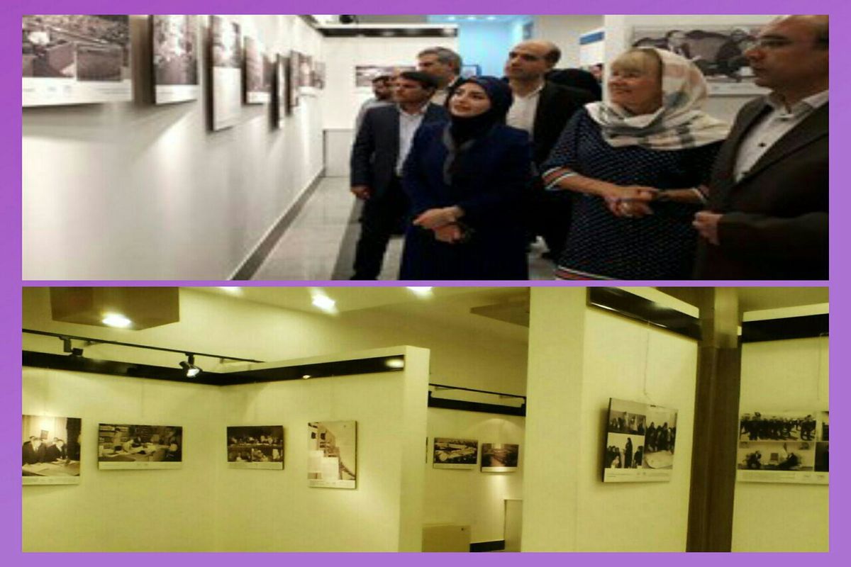 افتتاح نمایشگاه عکس واسناد تاریخی سازمان ملل متحد و ایران در خرم آباد