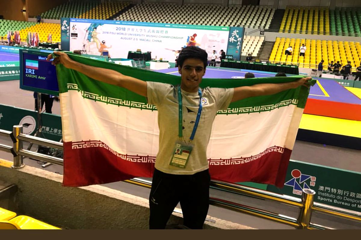 سانداکار اندونزیایى اسیر تکنیک هاى ووشوکار سیستان و بلوچستان شد