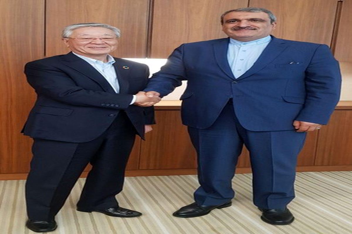 سفیر ایران با رییس مهمترین تشکل اقتصادی بخش خصوصی ژاپن دیدار کرد