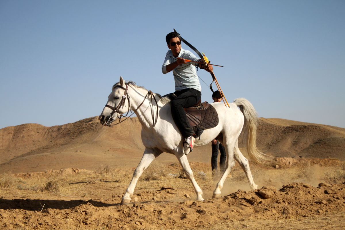 اردوی آمادگی کمان سنتی و کمانگیری روی اسب برای شرکت در مسابقات جهانی قرقیزستان