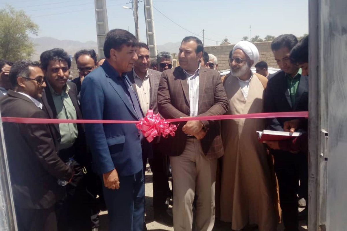 دبستان ۶ کلاسه قطب راوندی روستای چاه حاجی شهرستان کهنوج افتتاح شد