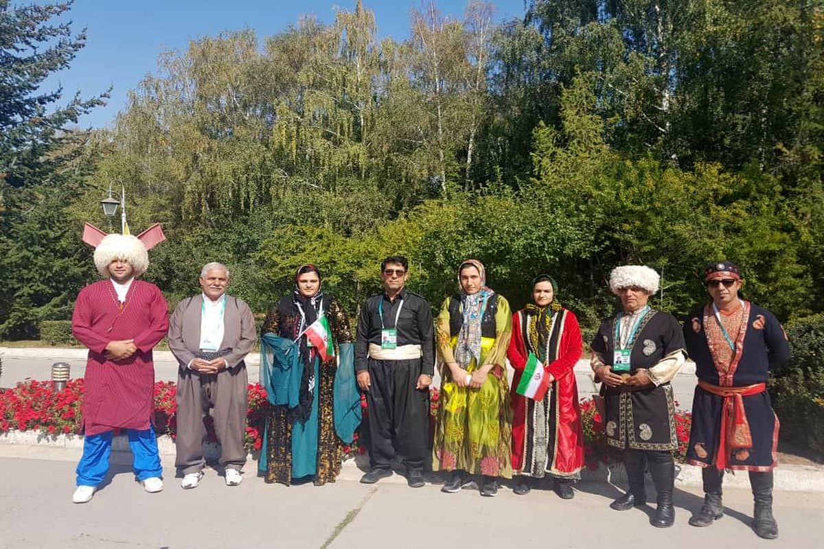 حضوربانوی لرستانی در مسابقات بین‌المللی عشایری قرقیزستان