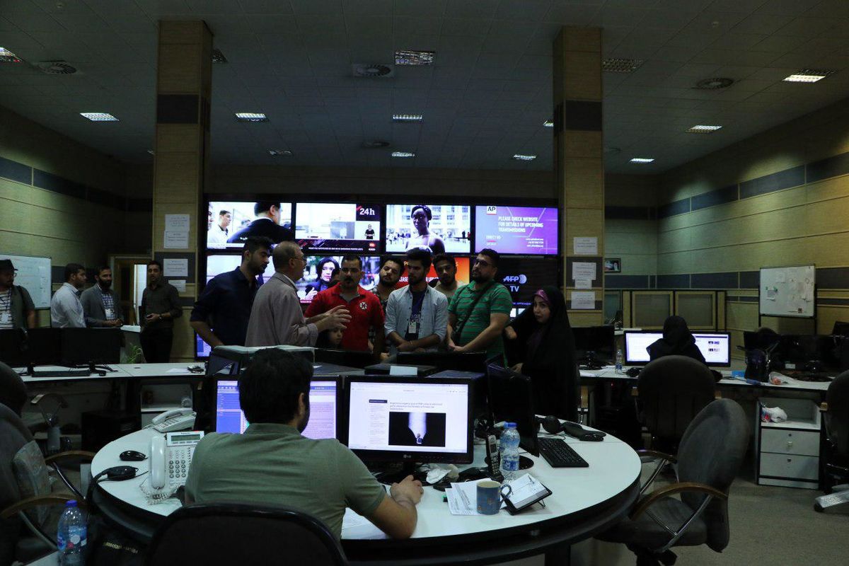 بازدید هیات رسانه‌ای عراقی از شبکه پرس تی‌وی