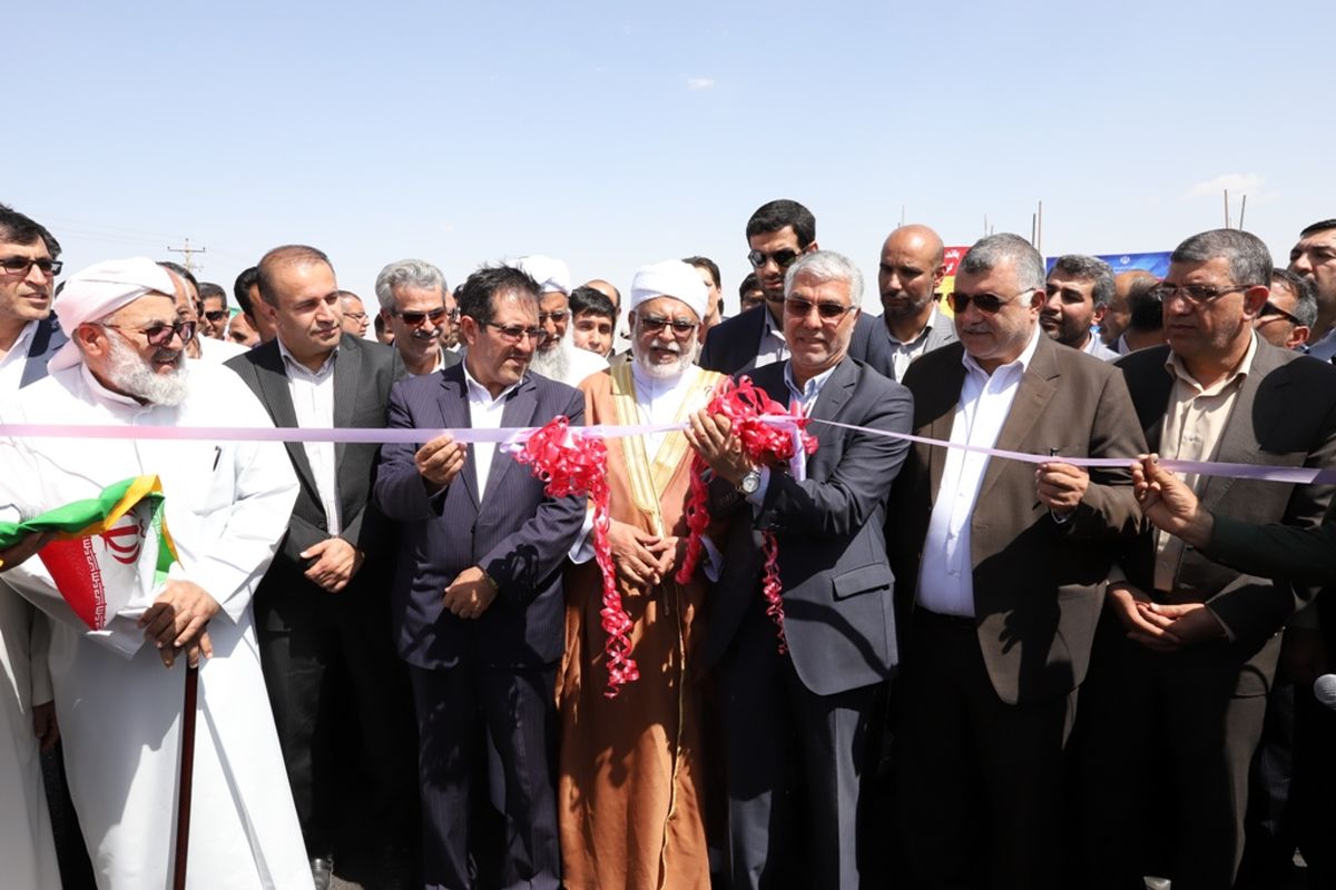 افتتاح باند دوم محور گراش - اوز با حضور استاندار فارس