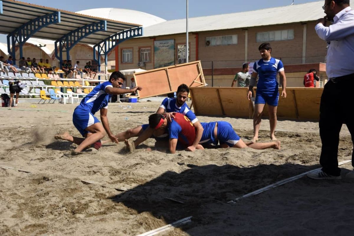 تیم‌های راه‌ یافته به نیمه‌نهایی مسابقات کبدی ساحلی کشور مشخص شدند