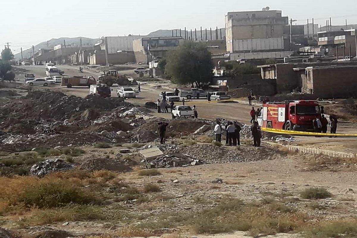 مهار آتش‌سوزی خط لوله انتقال گاز در خوزستان