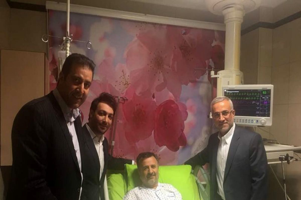 عیادت ضیایی و منظمی از داورزنی