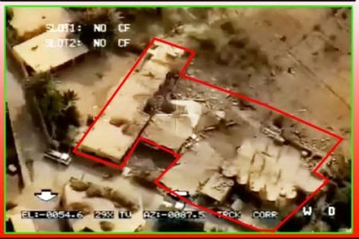 انتشار نخستین تصاویر از محل اصابت موشک‌های سپاه به مقر تروریست‌ها