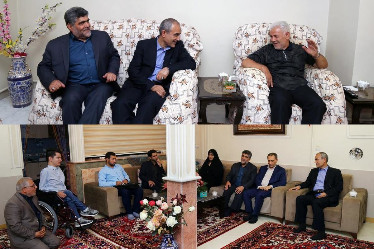 استاندار آذربایجان شرقی با دو خانواده معظم شهید و جانبار دیدار و گفت‌وگو کرد