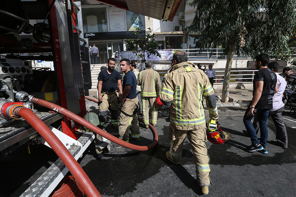آتش سوزی منزل مسکونی در محله پاسداران تبریز اطفاء شد