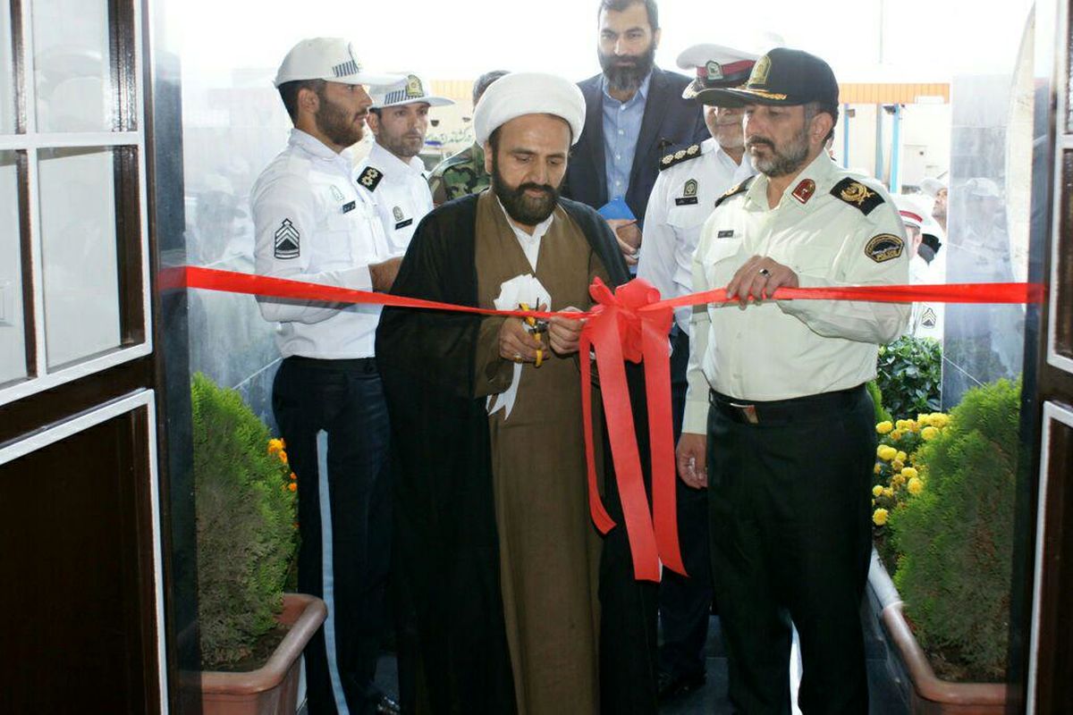 ساختمان جدید قرارگاه پلیس راه استان قزوین افتتاح شد